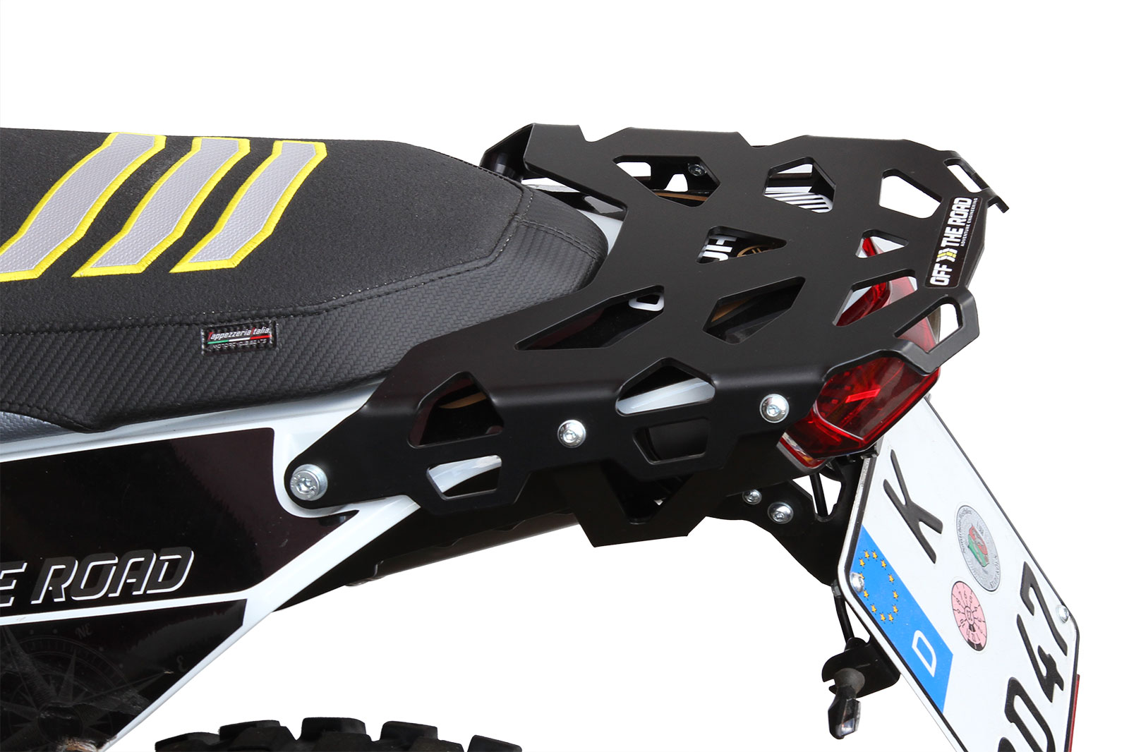 OTR Aluminium Rack Yamaha Tenere 700 | GB-OTR-AR-T7-SW