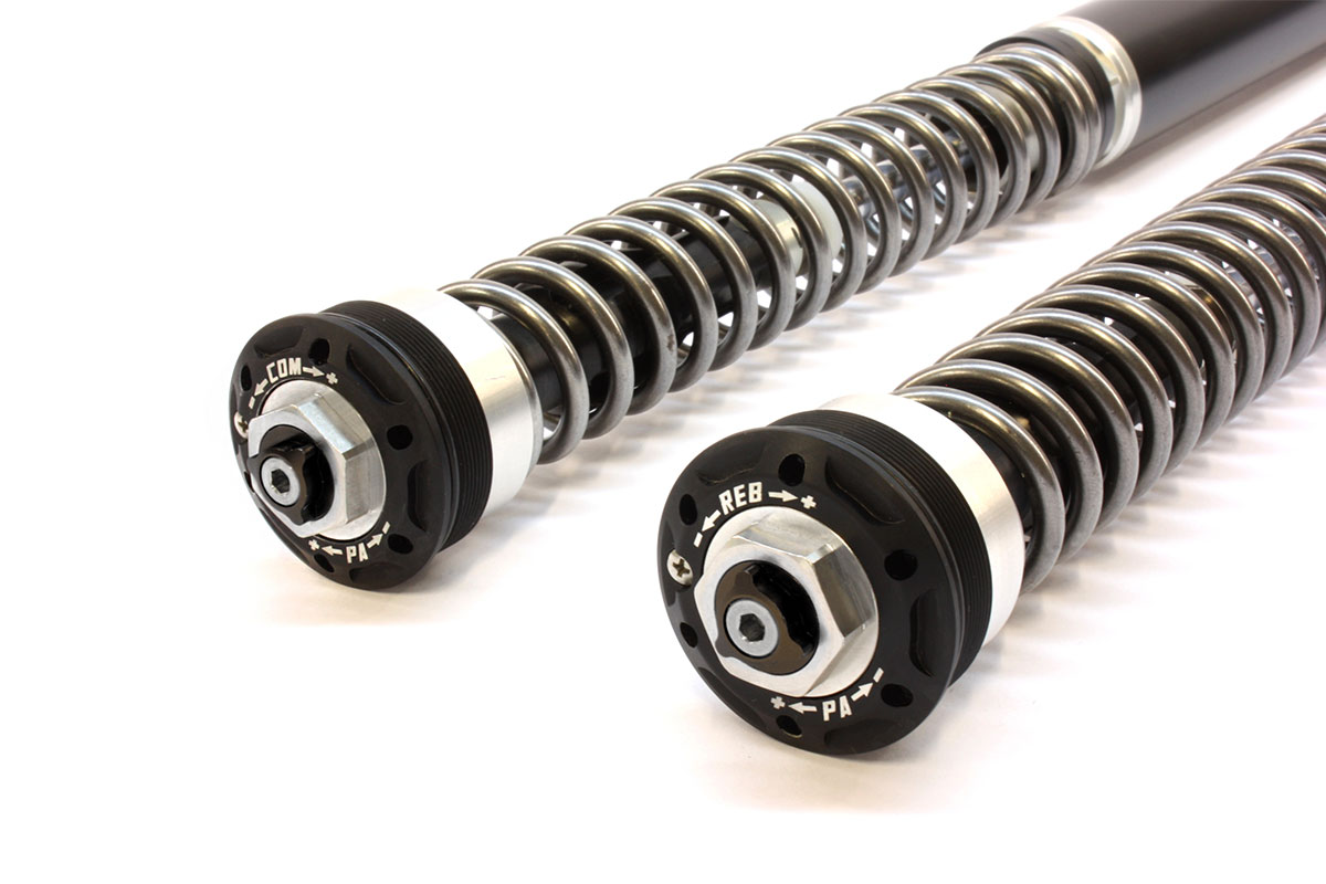 Tractive Suspension X-TREME PRO Closed-Cartridge Kit Yamaha Tenere 700, black