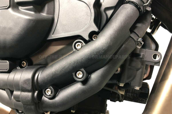 GB Racing Kühlwasserrohr Abdeckung, Kunststoff, Yamaha Tenere 700 2019-