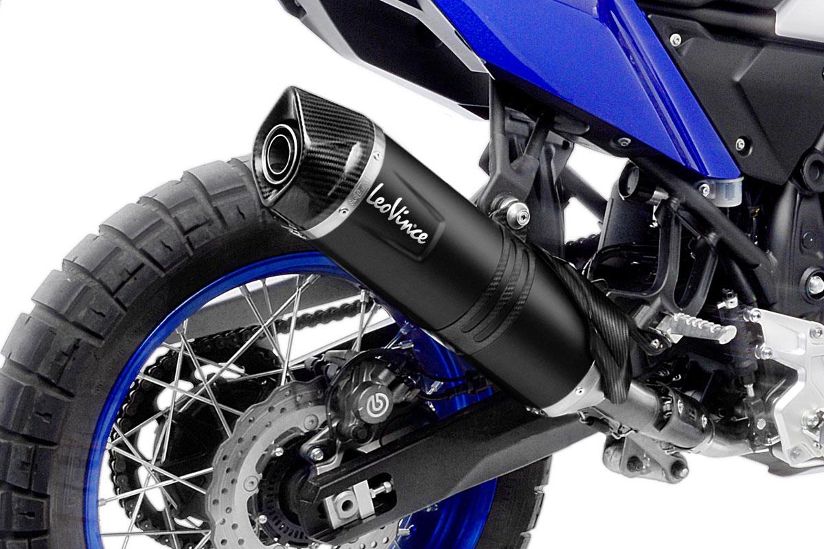 Leovince LV ONE EVO BLACK exhaust Yamaha Tenere 700