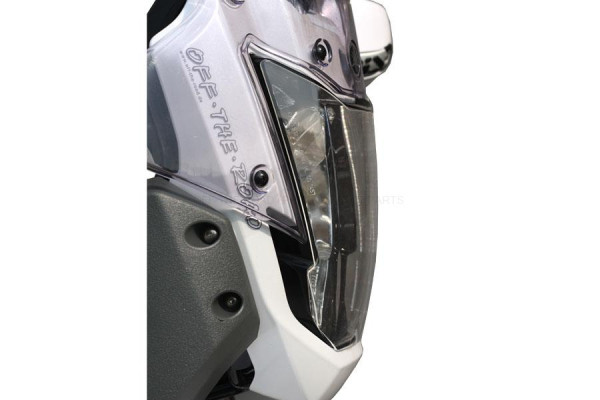 Macrolon Scheinwerferschutz, klar, Yamaha XT-660Z Tenere