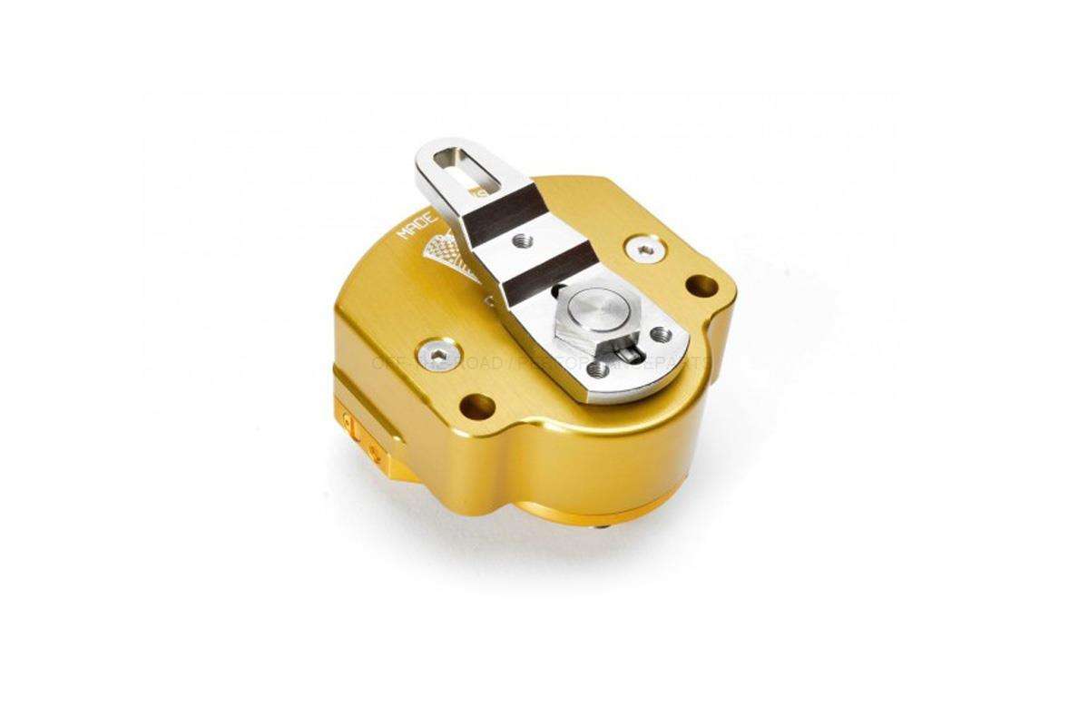 Scotts Steering Damper, off-road type, stepped arm, LKM-4032