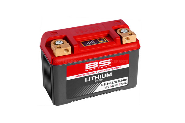 BS-Battery Lithium-Ionen Akku BSLI 04/06, 48 Ah, Yamaha XT-660ZA (ABS), Yamaha Tenere 700 u.a., wasserdicht