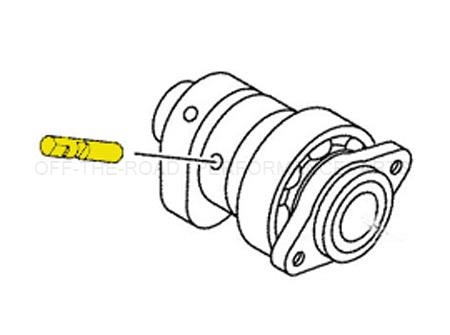 Stift, Dekompression für Tuningnocke Yamaha XT-660