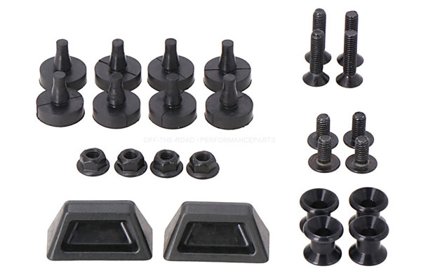 Adapterkit für PRO Seitenträger. Für DUSC Aufnahme am PRO Seitenträger.