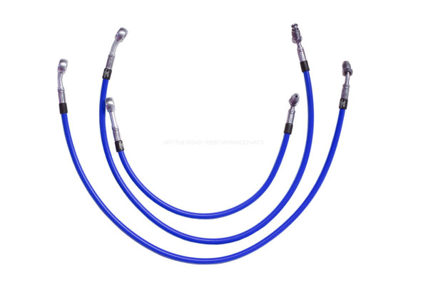 Stahlflex Bremssleitung Yamaha Tenere 700, 2-teilig, 1 Bremsscheibe, mit ABS
